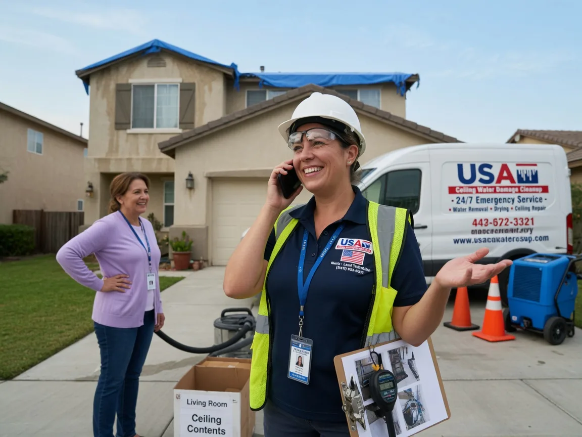 Ceiling Water Damage Restoration Dupo, IL FAQs
